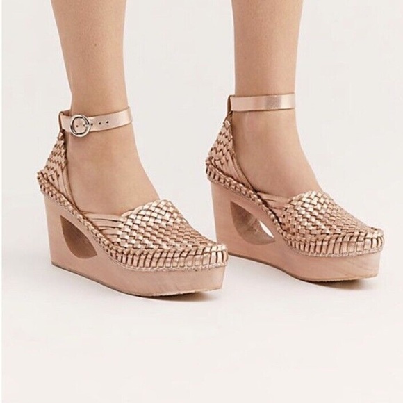 Free People Rose Teagan Huaraches Size 39 - Picture 2 of 8